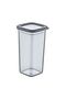 طقم حاويات تخزين مكون من 4 قطع، حاوية طعام بفوهة سيليكون، حاوية تخزين طعام محكمة الإغلاق - 3