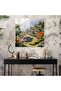 Live Village Glass Painting, Village, Tranquility - 3