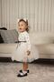 Baby Girl-Child Long Sleeve Heart Tulle Lined Dress for Birthdays and Special Occasions - 6