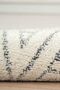 Ria Viscose Woven Carpet Curly Plush Post Non-Slip Base Washable Light Cream Entrance Carpet 1510 - 3