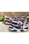 طقم فناجين قهوة مرسومة يدويًا من ESTERHOMEDECOR مكون من 6 قطع - 6