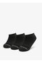 Unisex 1/2 Terry No Show Sports Socks - Sports Socks - Set of 3, S 111102 B-010