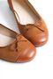 Ponni̇ Suede Ballerina Ballet Shoes - 3