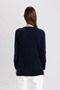 Women's Sweater I6913Az/Nv131 Navy - 3