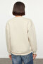 Taş Animal Nakışlı Regular/Normal Kalıp Kalın İçi Polarlı Örme Sweatshirt TWOAW24SW00196 - 4