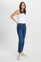 Marion Straight Fit Straight Cut Regular Waist Stretchy Jean Jeans - 3