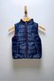 Boy's Flato Pocket Fiber Inflatable Vest Mnk0409 Navy Blue