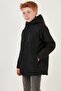 Hooded Puffer Coat with Zipper Pockets Boy's COAT 6492325 - 6