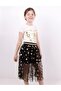 Girl's Polka Dot Foil Printed Skirt