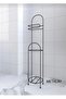 Metal Replacement WC Toilet Paper Holder Black - 2