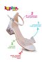 Girl's Heeled Evening Dress Shoes Pssk 505 - 3