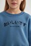 Girl's Thick Fabric Soft Fleece Sweatshirt and Sweatpants 2-Piece Set B5644A823Wn - 5