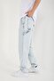 Men's Pocket Detailed Light Blue Baggy Trousers Jean - 3