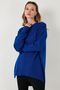 Relaxed Cut Slit Detailed Crew Neck Sweater Sweater 4616142 Y - 4