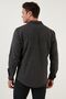 Double Pocket Zippered Slim Fit Winter Shirt Men's Shirt Cf21w112925 - 5