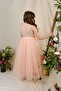 Girl's Long Cotton Dress - 3