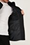 Buttoned Stand Collar Melted Slim Fit Cashew Coat Men'S COAT 5841016 - 5