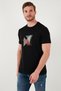 Cotton Slim Fit Crew Neck t Shirt Men's t Shirt 646R8290 - 4