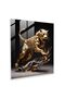 Wildlife Glass Wall Art, Cheetah, Wildlife, Wall Decoration, Modern Art