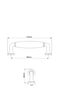 Porcelain Furniture Drawer Cloakroom Kitchen Cabinet Handle - 6