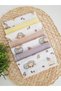 Kuzucuk Set of 7 Single Layer Muslin Baby Mouth Wipes
