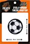 Pack of 10 Iron-On Woven Arma Patch Football Ball Model