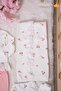 Lace Floral Patterned Double-Breasted Bodysuit Set for 0-3 Months Baby Girl - Gift Hospital Exit - 4