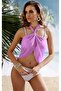 Lilac Tulle Pareo - Waist Tied - 2