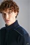 COTTON SWEATER WITH ZIP - 3
