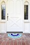 Nazar Bead Printed Non-Slip Base Erasable Door Mat (40X60Cm) - 8