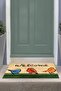 Welcome Written Printed Non-Slip Base Erasable Door Mat (40X60Cm) - 8