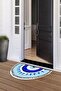 Nazar Bead Printed Non-Slip Base Erasable Door Mat (40X60Cm) - 7