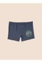 Boy's Organic Cotton Lycra Boxer 3-Piece Space 3509-3 - 3