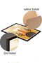 طقم طاولات بإطار أسود من 3 قطع من طقم طاولات Mdf - طقم 14 - 2