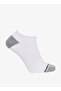 Logo Detail Terry No Show Socks - Set of 3 - 2