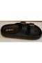 Akınal Bella Double Buckle Black Slippers Daily Orthopedic Women - 4