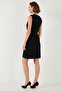 Regular Fit Slit Mini Tweed Pencil Dress Dress 611El594 - 6