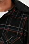 Plaid Regular Fit Removable Hooded Winter Shirt Men's SHIRT CF24W126985 - 5
