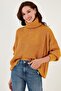 Turtleneck Oversize Knitted Pullover Sweater 4616001