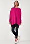 Relaxed Cut Slit Detailed Crew Neck Sweater Sweater 4616142 Y - 3