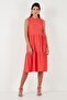 Regular Fit Sleeveless Midi Dress DRESS5865658 - 3