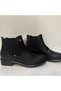 US Polo AssnWomen's Black Color Simple Stylish Laceless Boots with Elastic Sides Ilena - 2