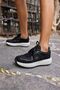 Dodori̇co Women's Black Lace-Up Eva Sole Sneaker