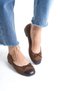 Ponni̇ Suede Ballerina Ballet Shoes - 2