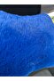 Soft Plush Orthopedic Car Travel Neck Pillow Single Blue - 4