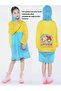 Unisex Children's Yellow Raincoat - Primary School Protected Bag - 5
