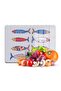 Glass Cutting Board and Presentation Plate Marine Sardini 20X30Cm