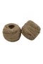 Natural Jute Rope, Wicker Rope, Whip Rope, Packing, Decorating and Packing Rope Set of 10, 1000m - 2mm - 2