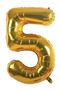 Goldren Color 36 cm Helium Balloon Foil - 2