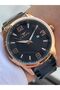 Steel Cord Calendar Dial 30 Mt Water Resistant Men's Wristwatch Efm11911-R
